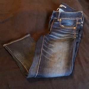 American Eagle Artist crop jeans